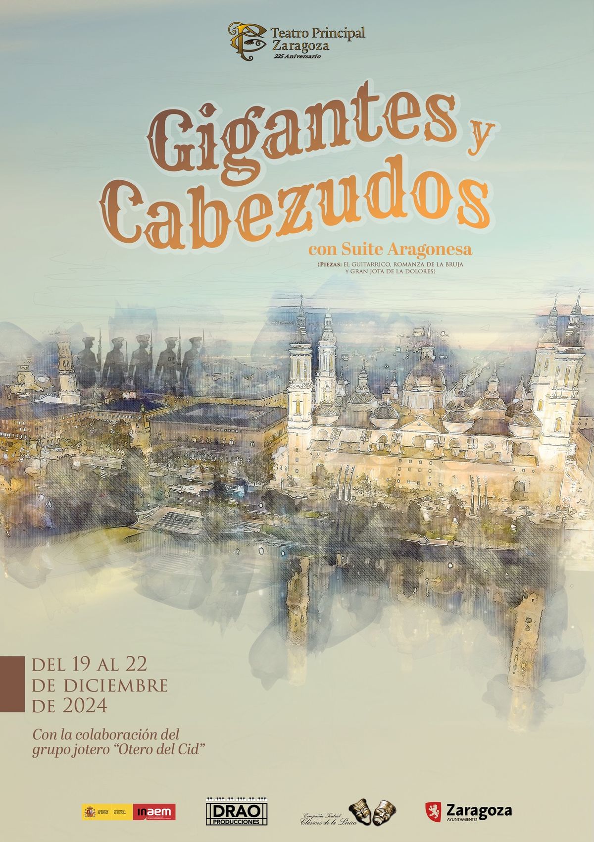 Gigantes y Cabezudos en Zaragoza