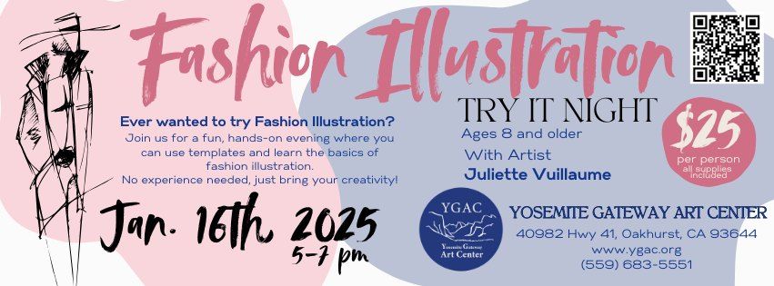 Try It Night - Fashion Illustration