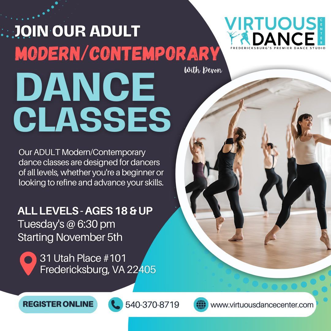 Modern\/Contemporary Dance Classes for Adults