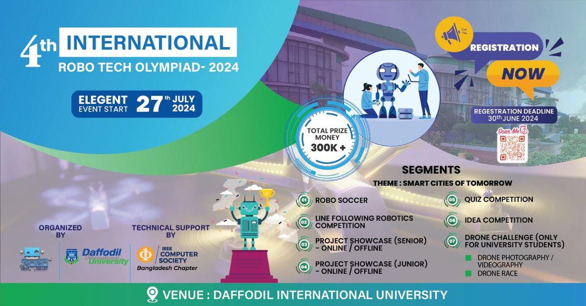 4th International Robo Tech Olympiad - Shape the Cities of Tomorrow!
