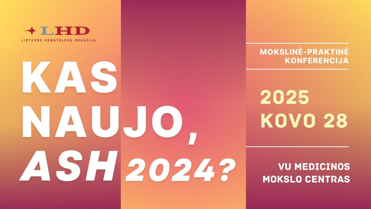 Kas naujo, ASH 2024?