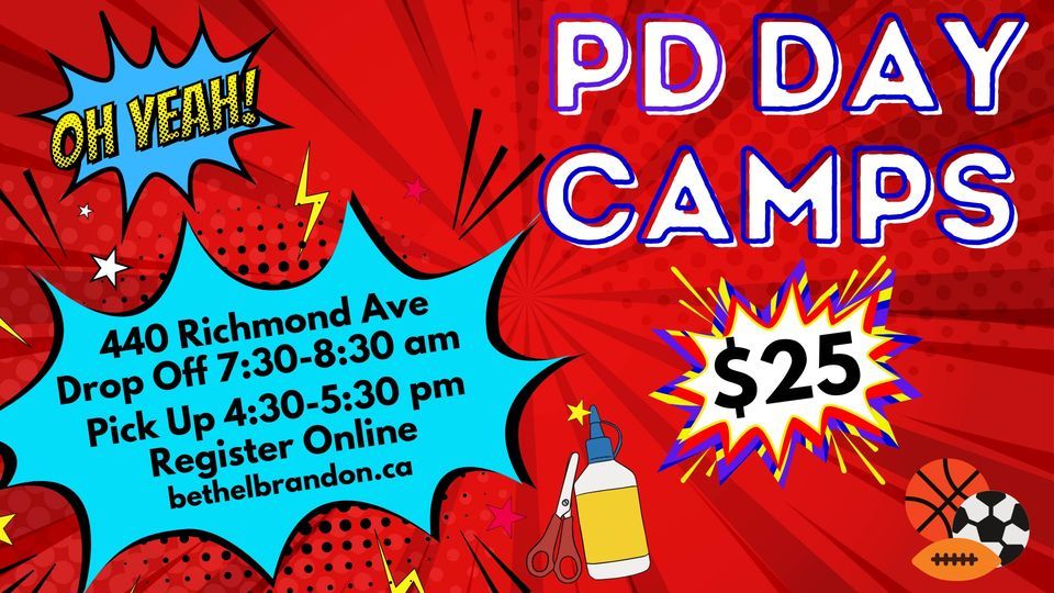 PD Day Camps, Bethel Brandon, 10 March 2023