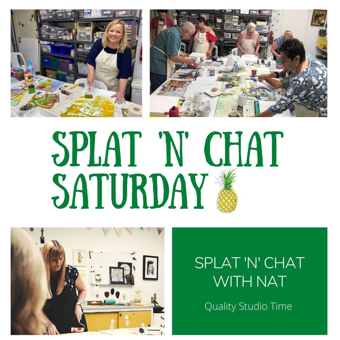 Splat \u2018n\u2019 Chat \u2013 4 x Saturday Sessions