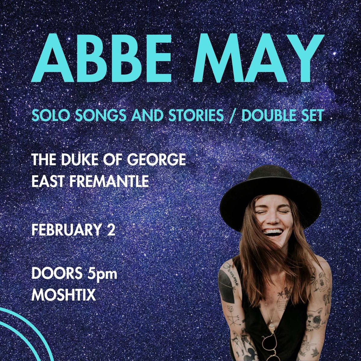 Abbe May | Solo Songs & Stories | Double Set