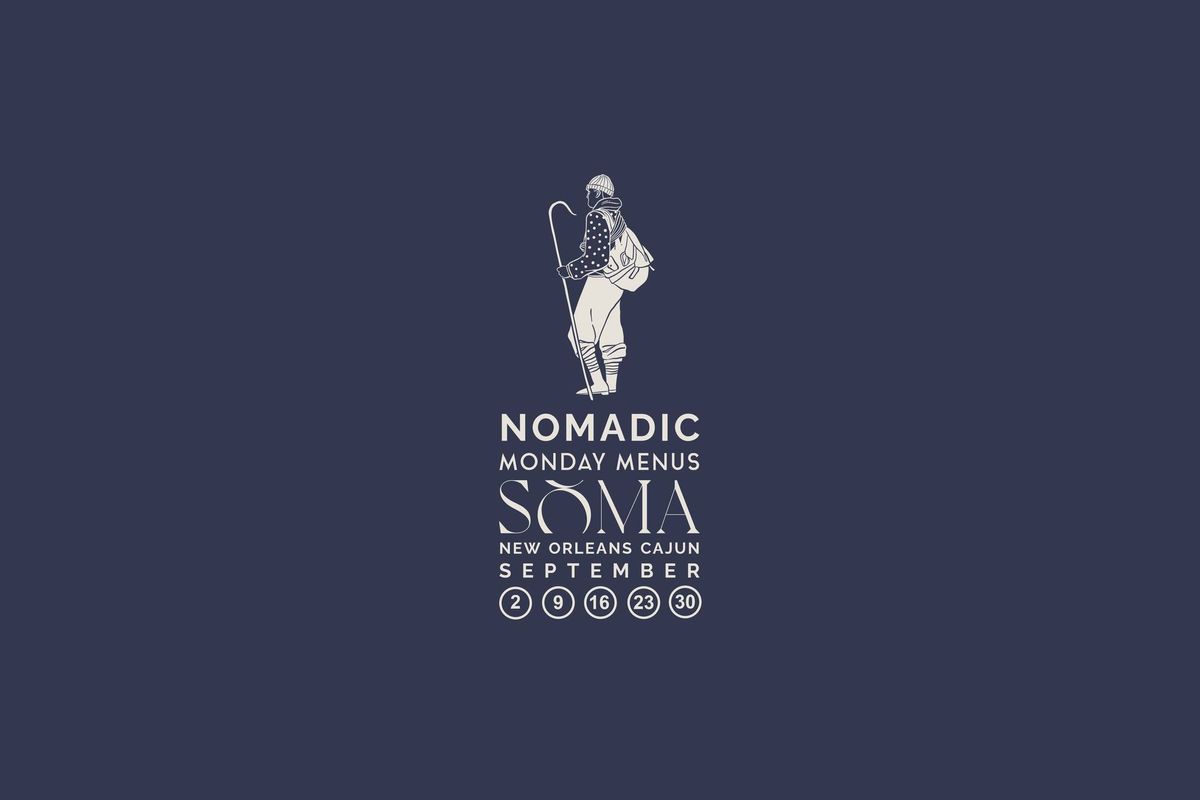 NOMADIC MONDAY MENU