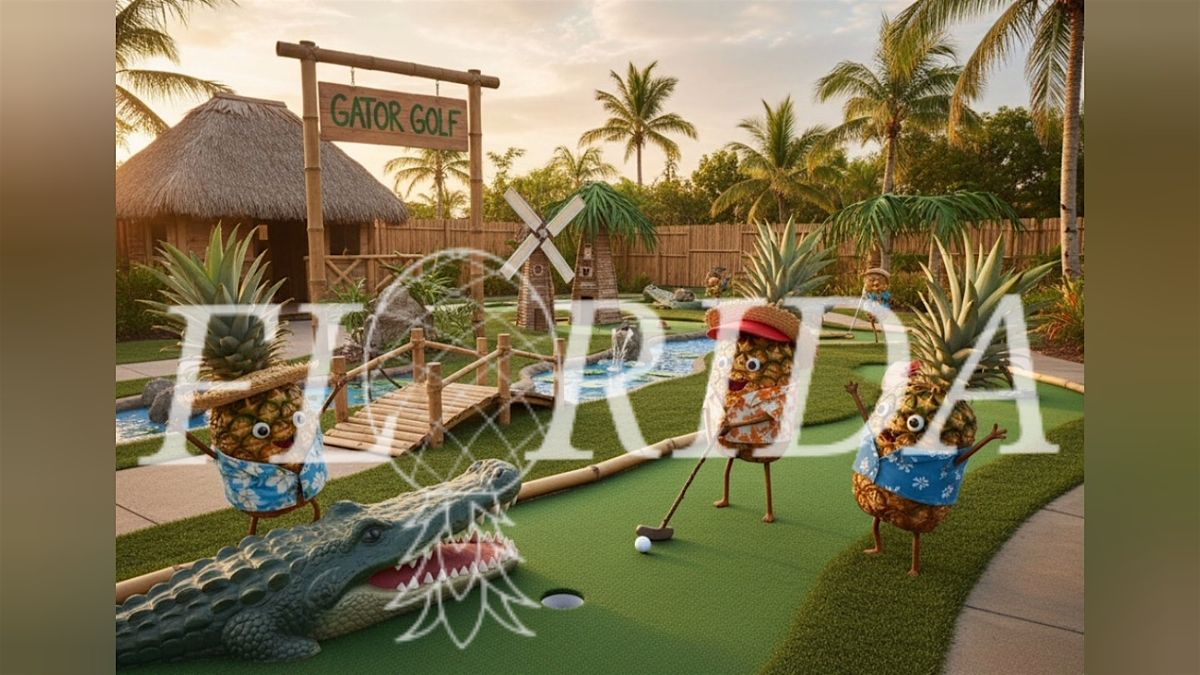 FLORIDA LIFESTYLER GATOR GOLF ADVENTURE