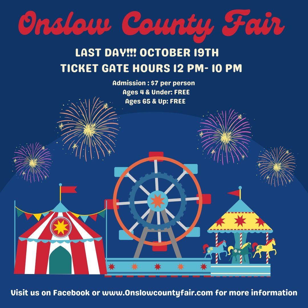 Onslow County Fair: Last Day! 