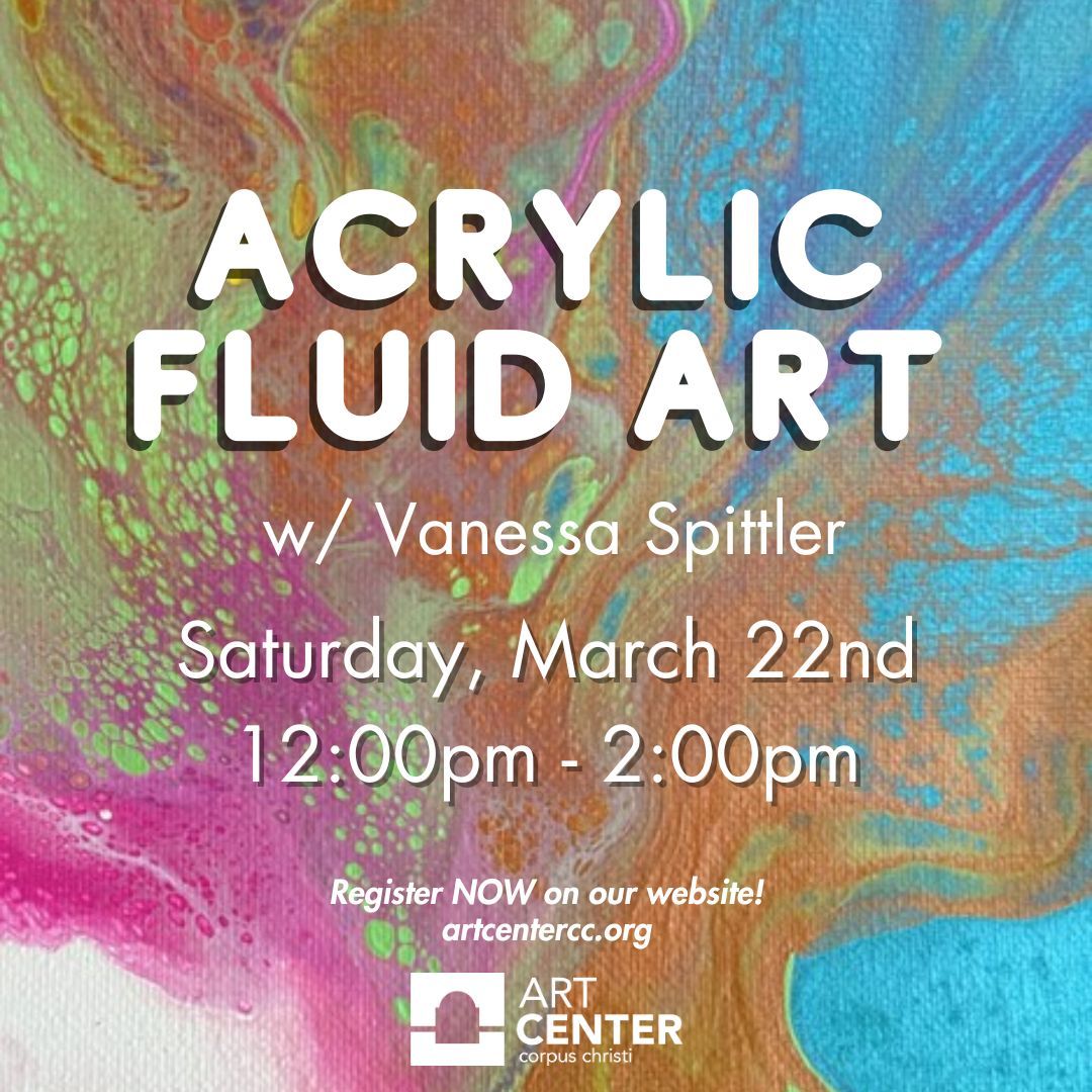 Acrylic Fluid Art w\/ Vanessa Spittler