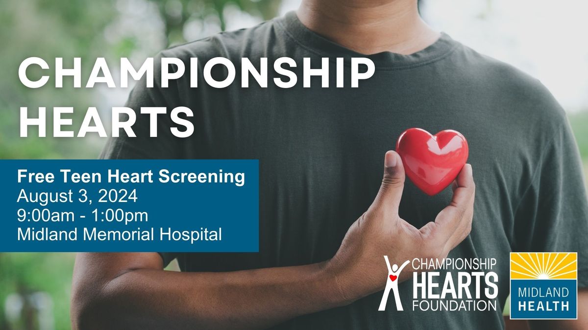 Championship Hearts | Free Teen Heart Screening