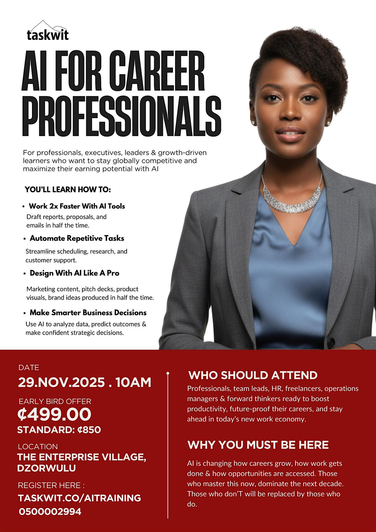 AI FOR CAREER PROFESSIONALS