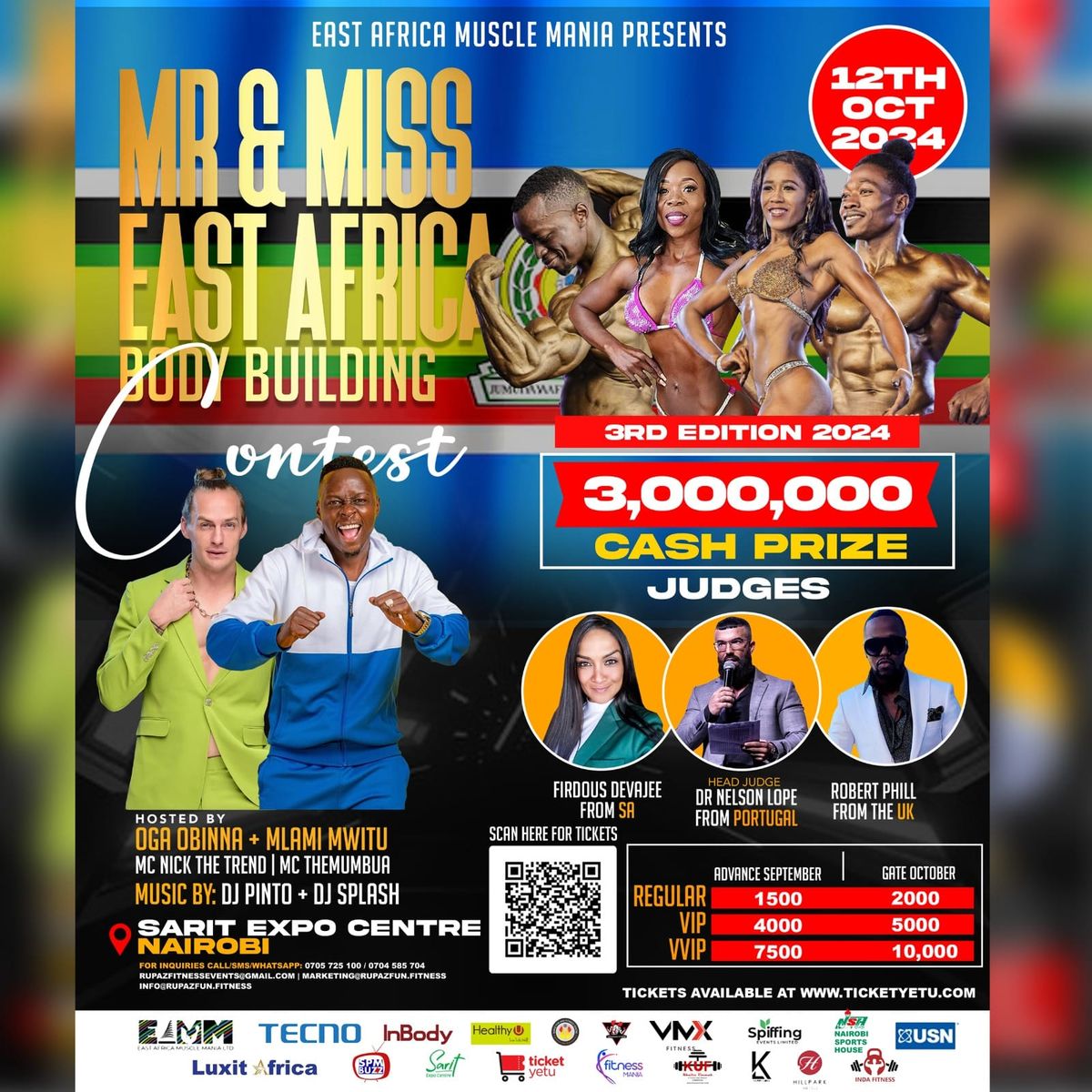 The biggest event in #bodybuilding in East Africa