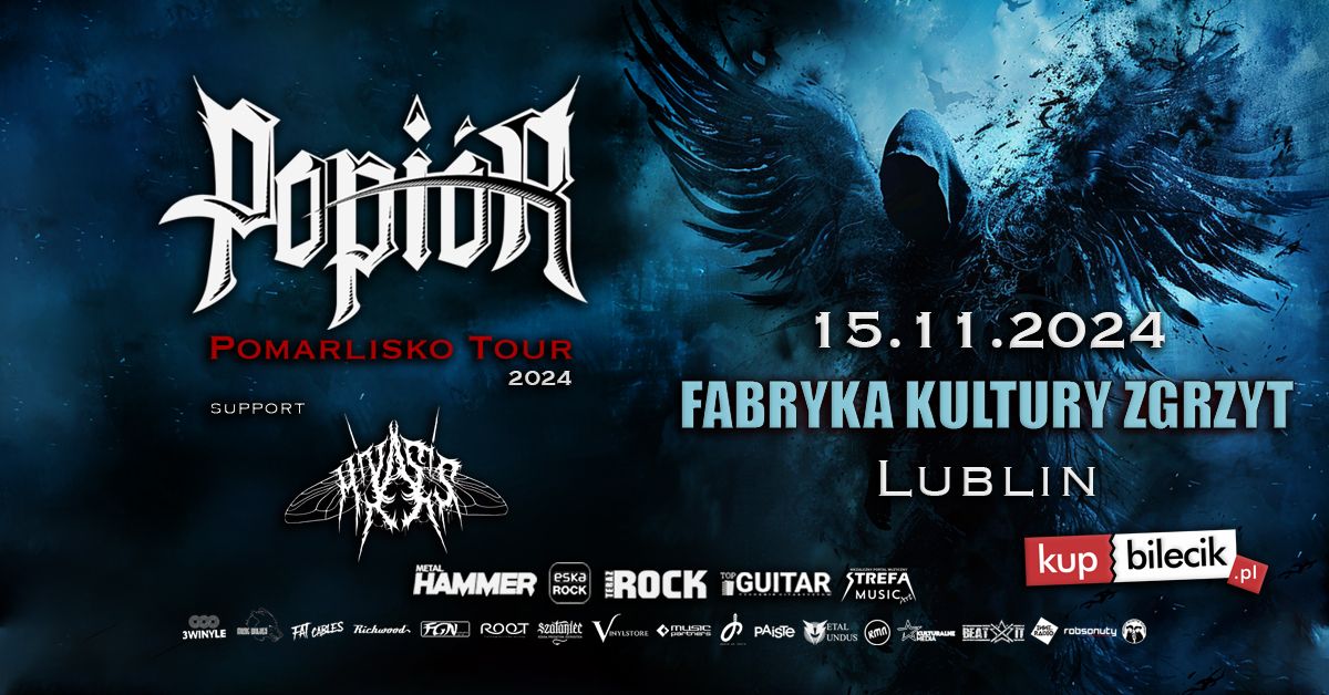 POPI\u00d3R + Miyasis - Lublin, Fabryka Kultury "ZGRZYT" - 15. 11. 2024