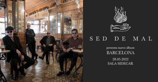 SED De MAL presenta disco en Barcelona, Sidecar.