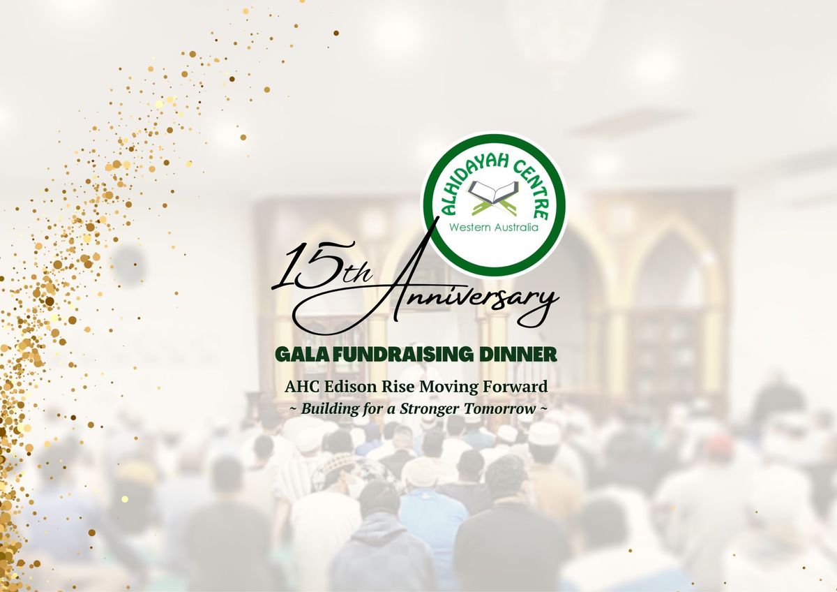 15th Anniversary Gala Fundraising Dinner