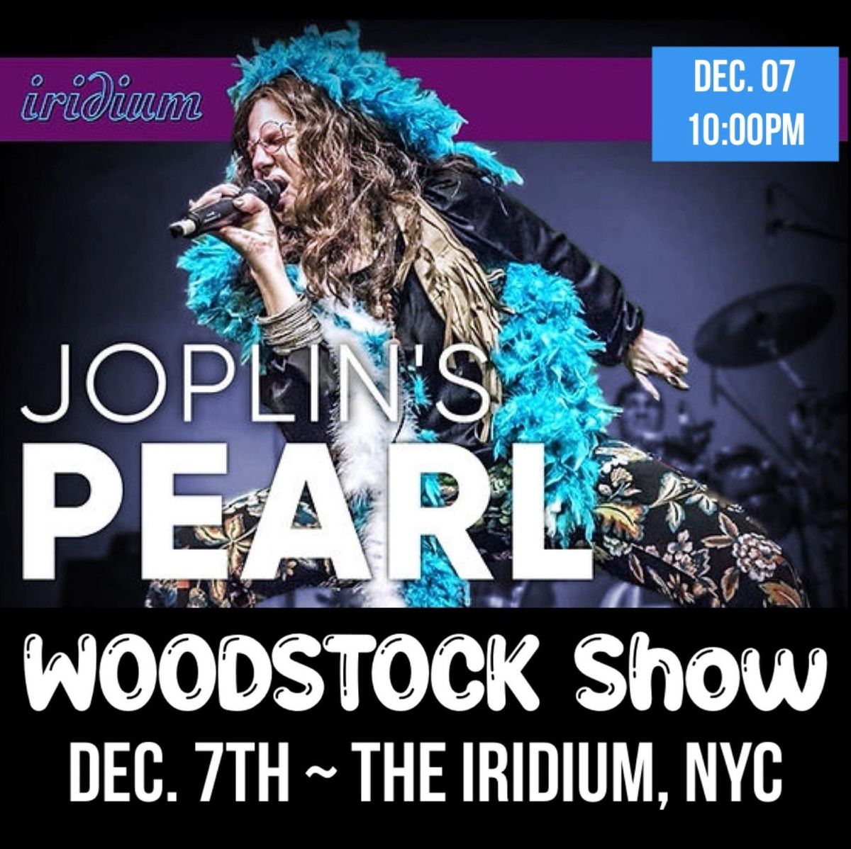 Amber Ferrari\u2019s Joplin\u2019s Pearl WOODSTOCK Show