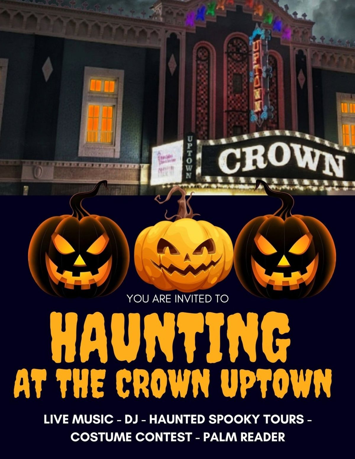 Haunting At The Crown Uptown Theatre