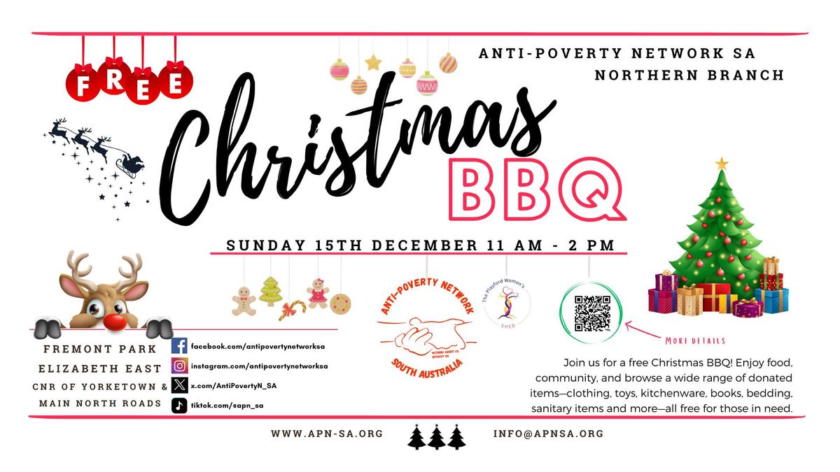 Free Northern Branch Community Christmas BBQ!