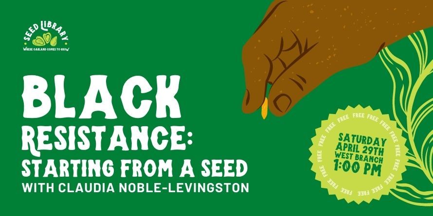 Black Resistance: Starting from a Seed with Claudia Noble-Levingston