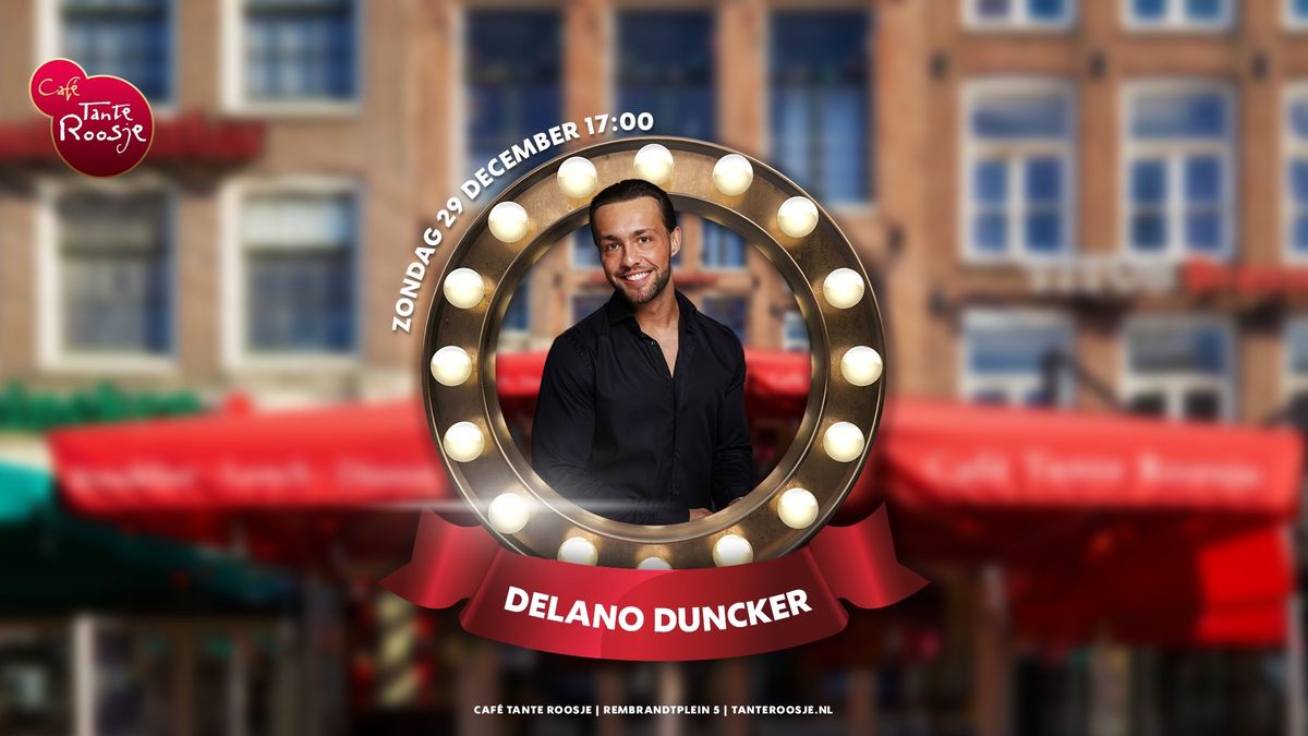 Zondagmiddag Live \/\/ Delano Duncker 