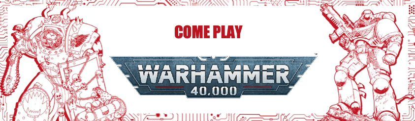 Warhammer 40k event!