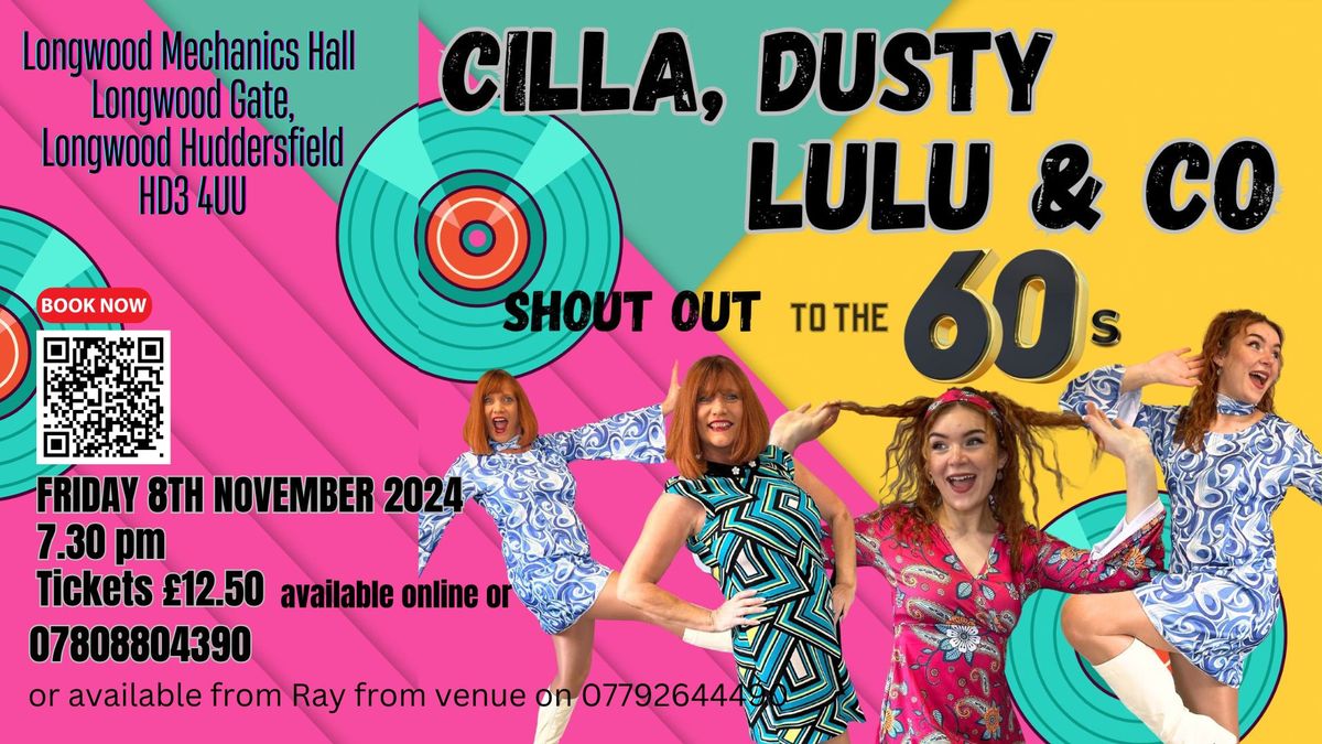 Shout Out to the 60s - Nr Huddersfield - 8th Nov 24