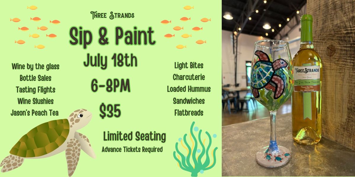 Sea Turtle Sip & Paint--Sold Out