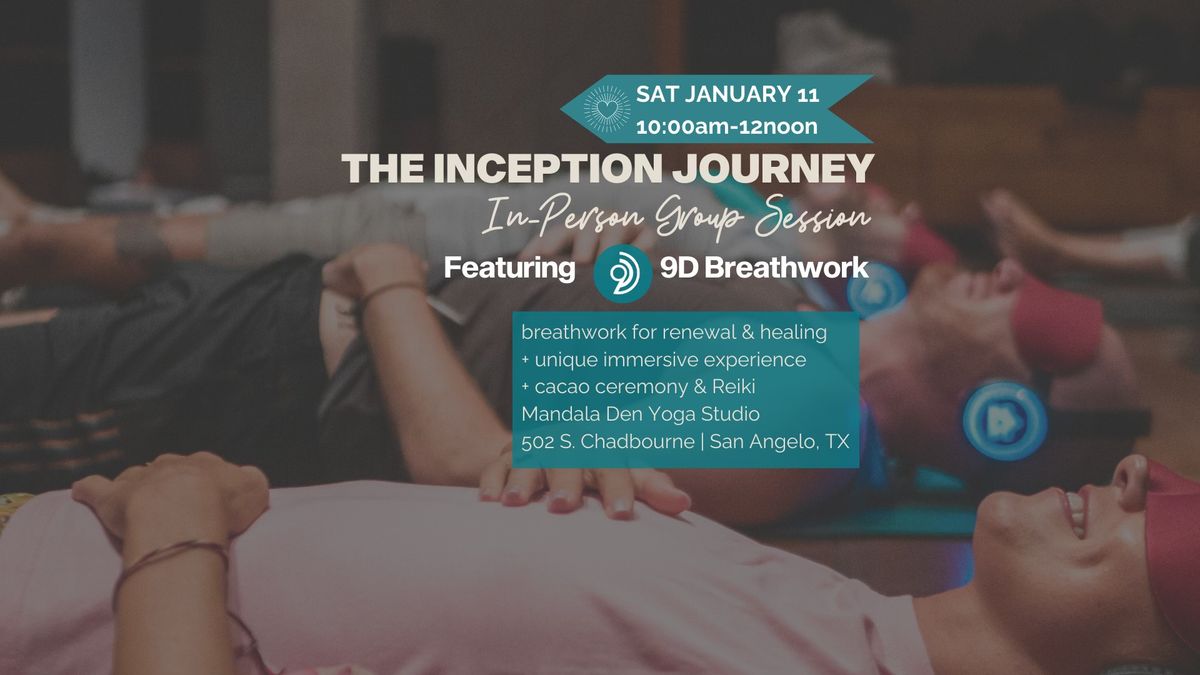 9D Breathwork - The Inception Journey - San Angelo