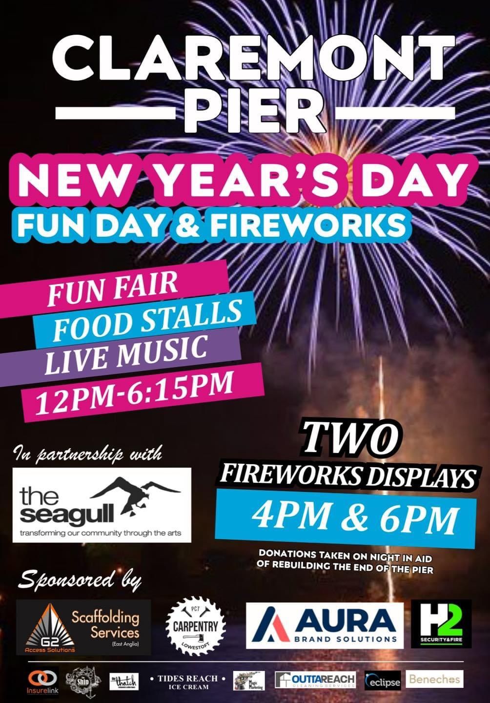 \ud83c\udf86New Years Day Fun Day & Fireworks\ud83c\udf86 