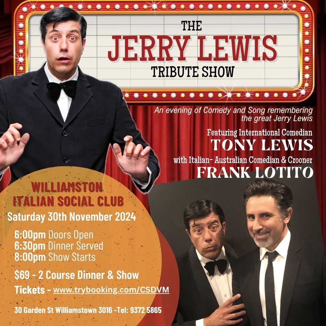 Jerry Lewis Tribute Show featuring Frank Lotito & Tony Lewis