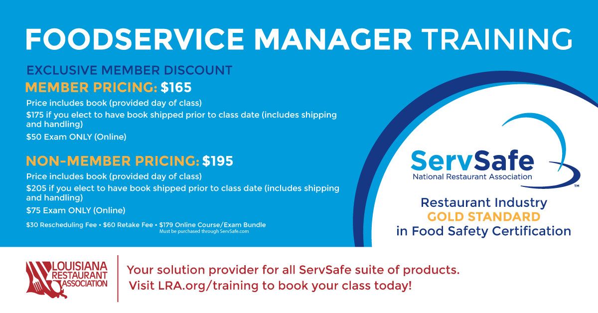 ServSafe Foodservice Manager Course