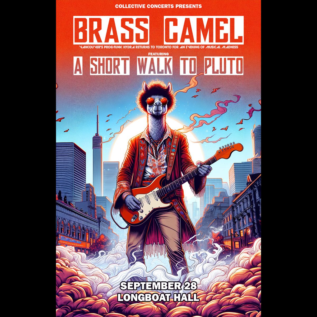 Brass Camel featuring A Short Walk to Pluto at Longboat Hall