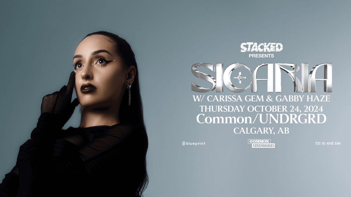 Sicaria @ Common\/UNDRGRD - Calgary