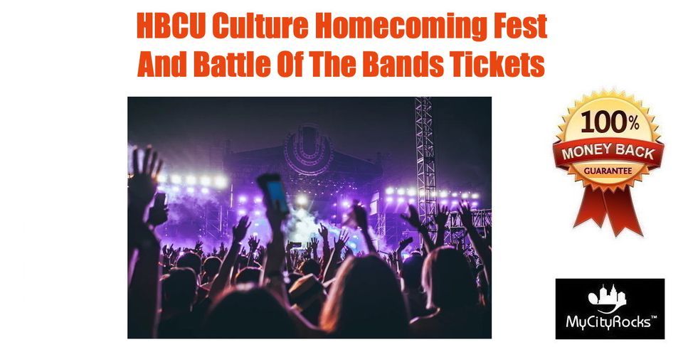 Hbcu Culture Homecoming Fest And Battle Of The Bands Tickets Charlotte Nc Bojangles Coliseum