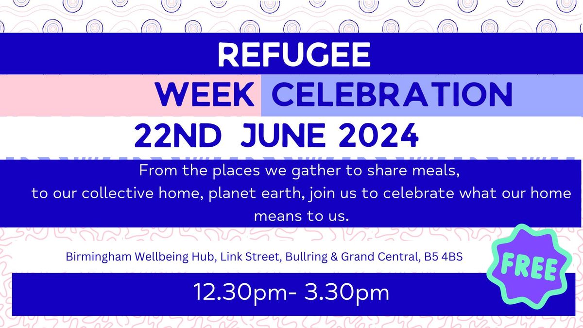 Refugee Week - Celebrating Home