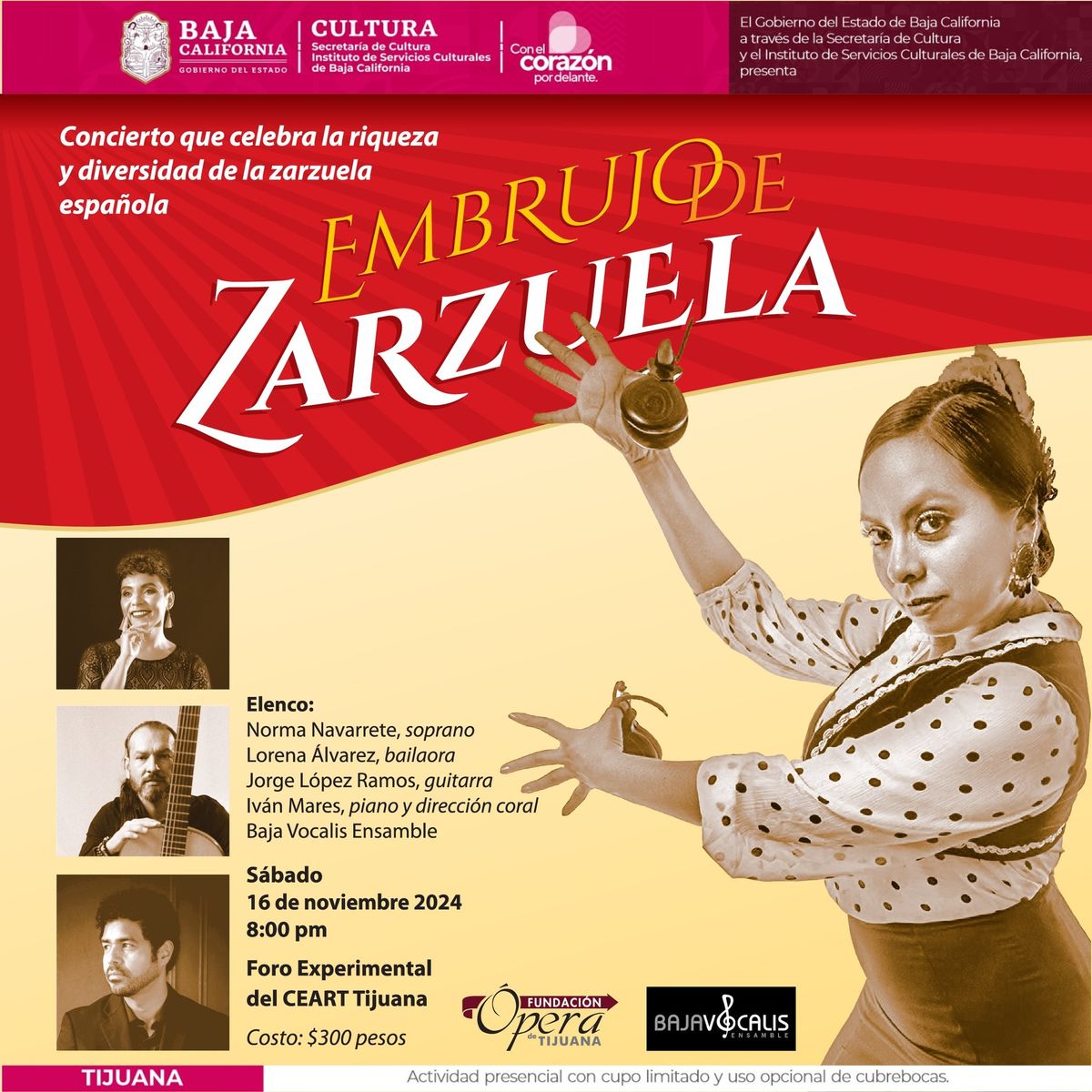 Concierto: \u201cEmbrujo de Zarzuela\u201d