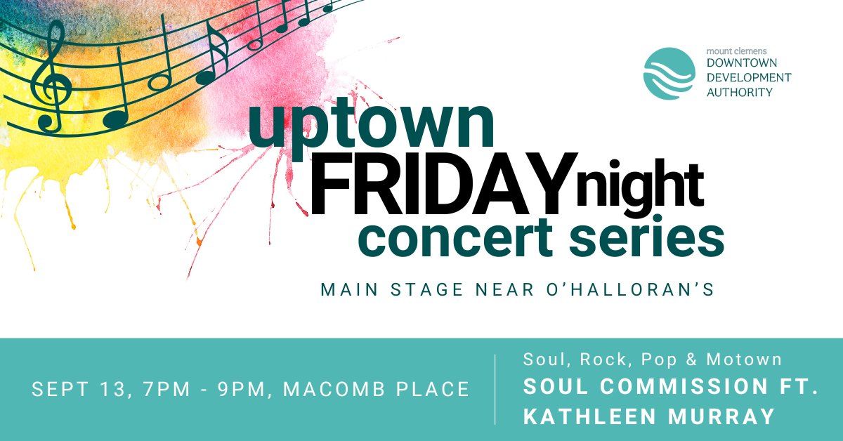 Uptown Friday Night Concert: Soul Commission ft. Kathleen Murray