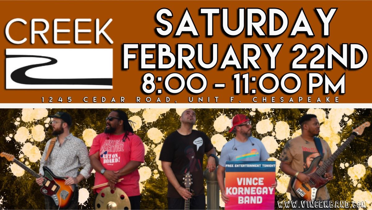 The Vince Kornegay Band @ The Creek