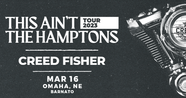 CREED FISHER--This Ain't the Hampton's Tour 2023