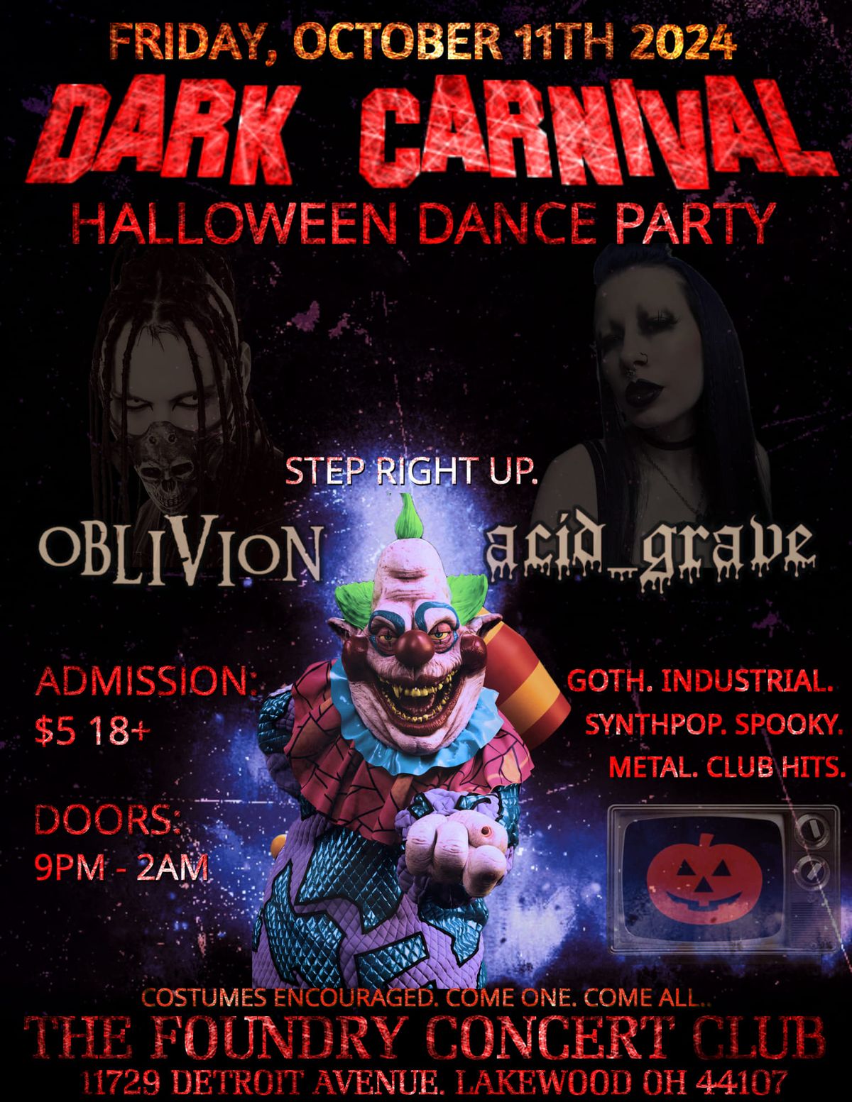 NOCTURNAL: DARK CARNIVAL HALLOWEEN PARTY