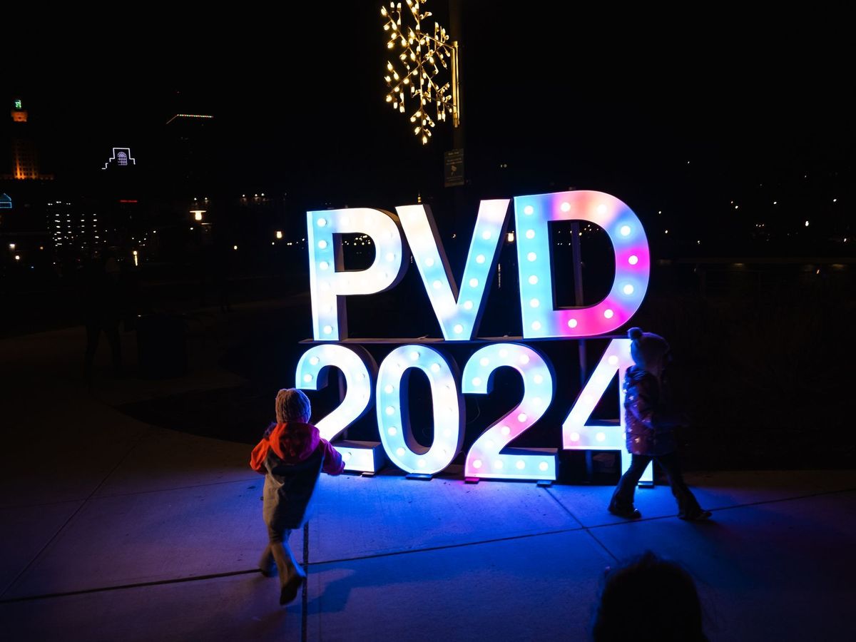 Starts at Sunset on the Providence Pedestrian Bridge for NYE 2024