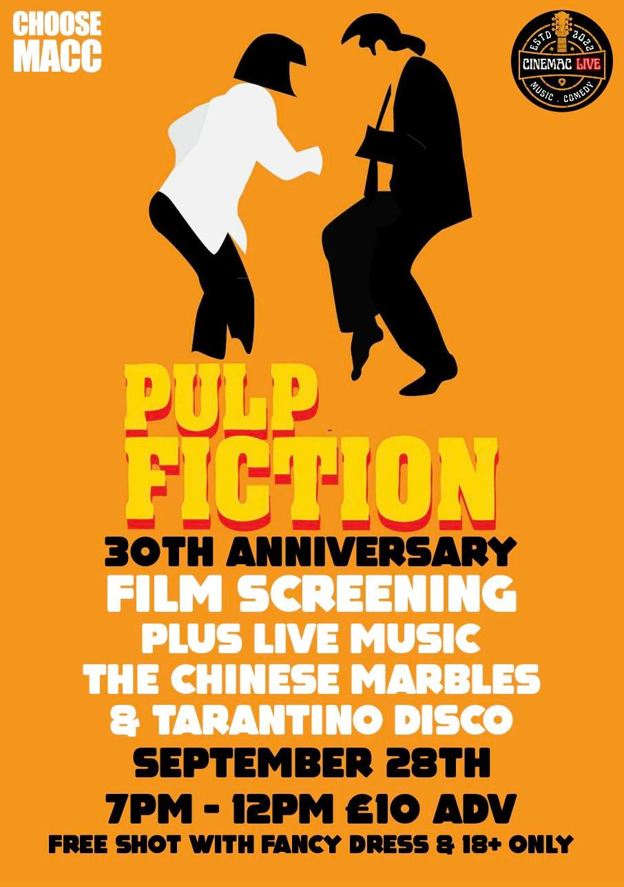 Chinese Marbles & Pulp Fiction Party Night at Cinemac 