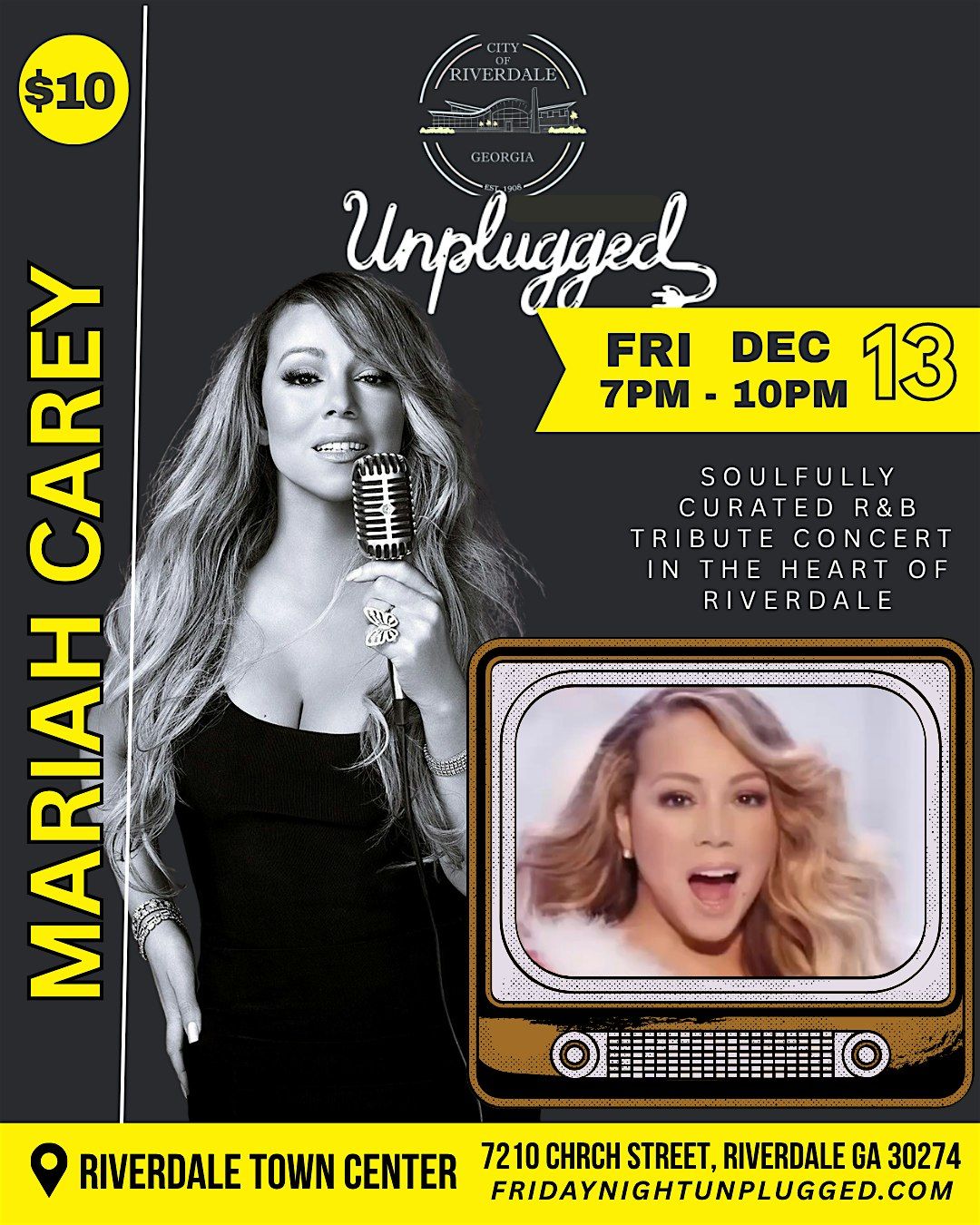MARIAH CAREY Live Tribute AT RIVERDALE TOWN CENTER ATLANTA