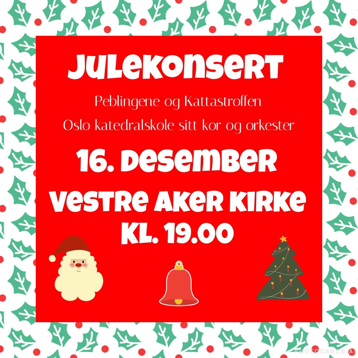 Peblingene og Kattastroffen sin julekonsert