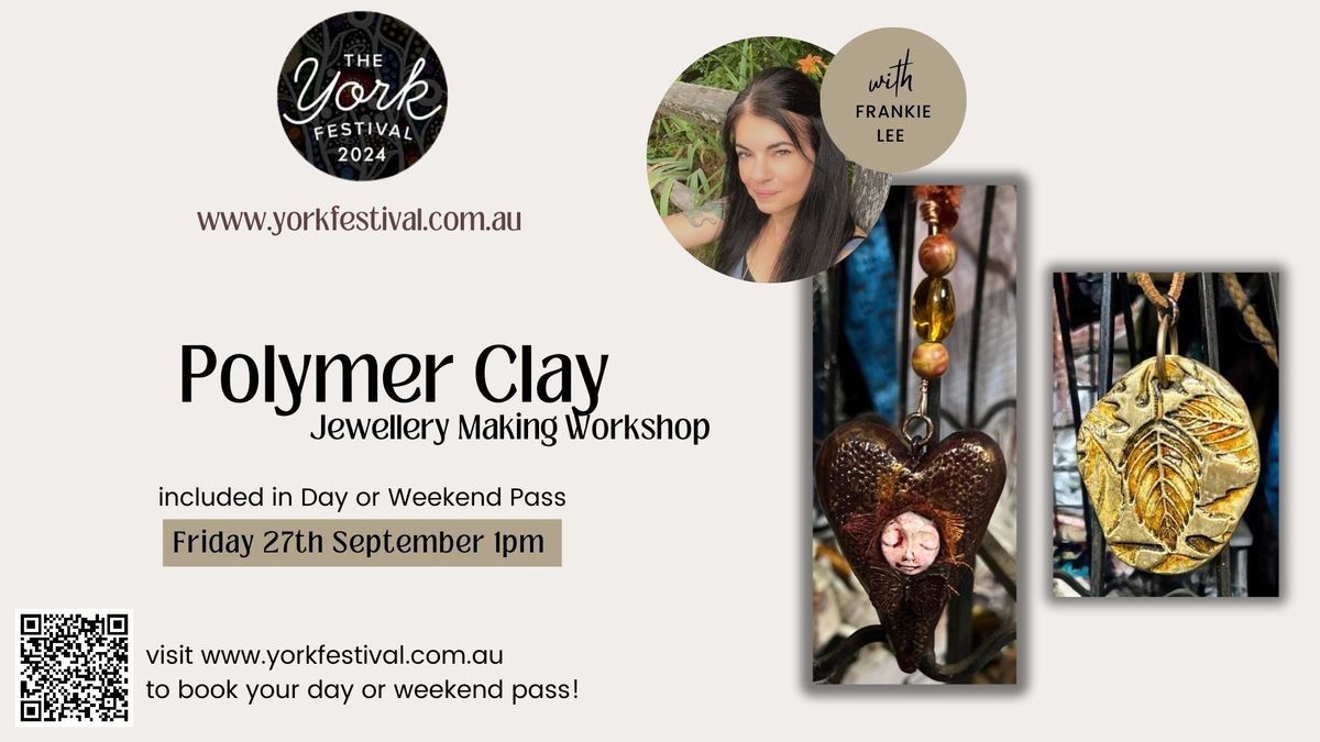 Polymer Clay Jewellery Making Workshop