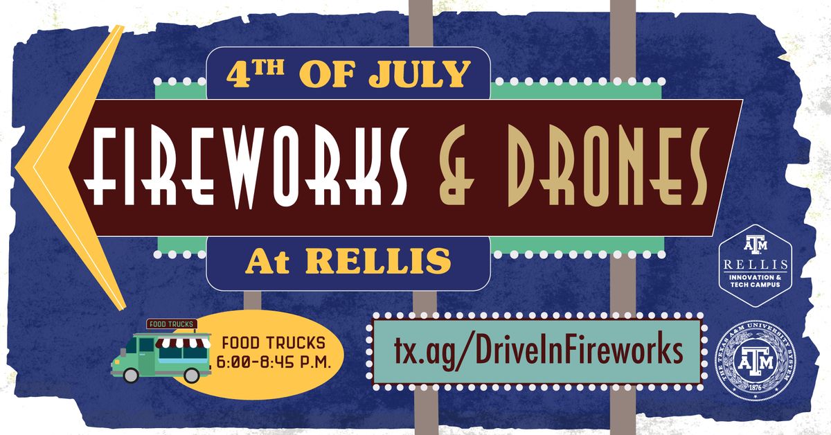 4th of July Fireworks and Drones Show