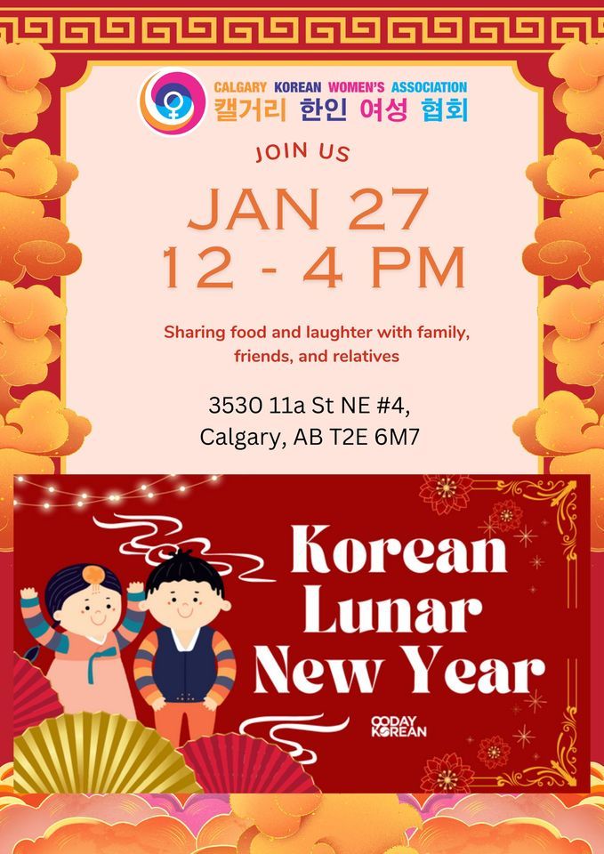 Korean Lunar New Year 2024, Calgary Korean Art Club, 27 January 2024