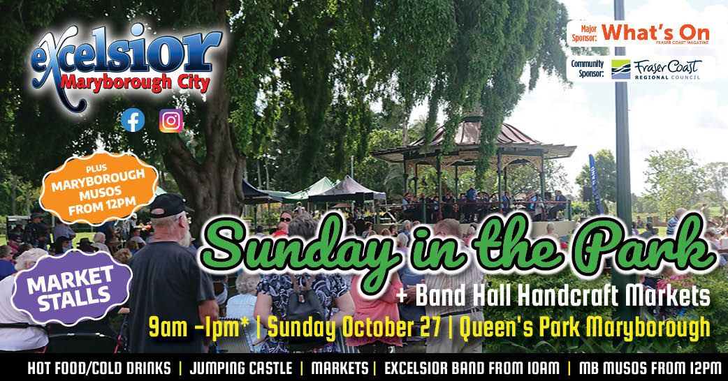 Sunday In The Park + Band Hall Handcraft Markets