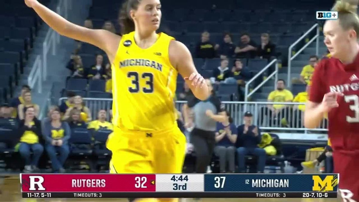 Michigan Wolverines at Rutgers Scarlet Knights Womens Basketball at Jersey Mike's Arena