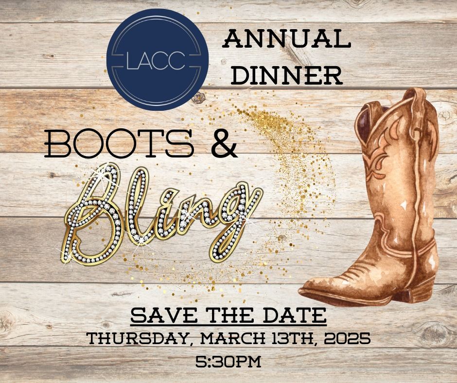 LACC Annual Dinner - Boots & Bling