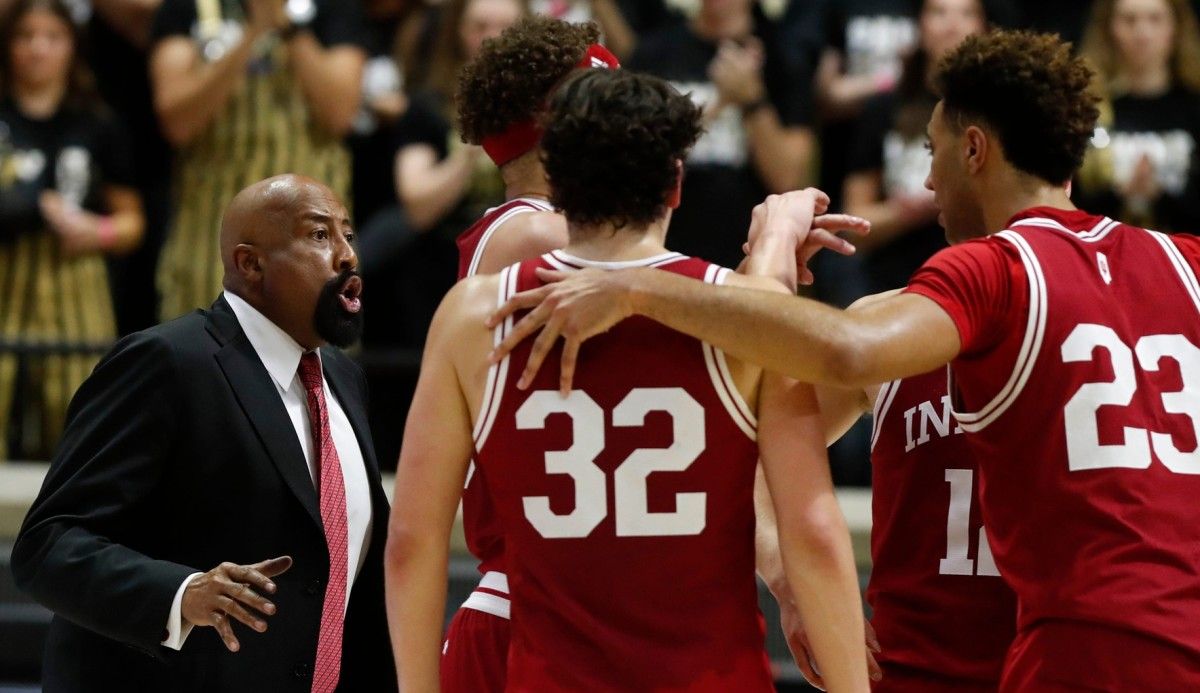 Indiana Hoosiers at Purdue Boilermakers Mens Basketball at Mackey Arena